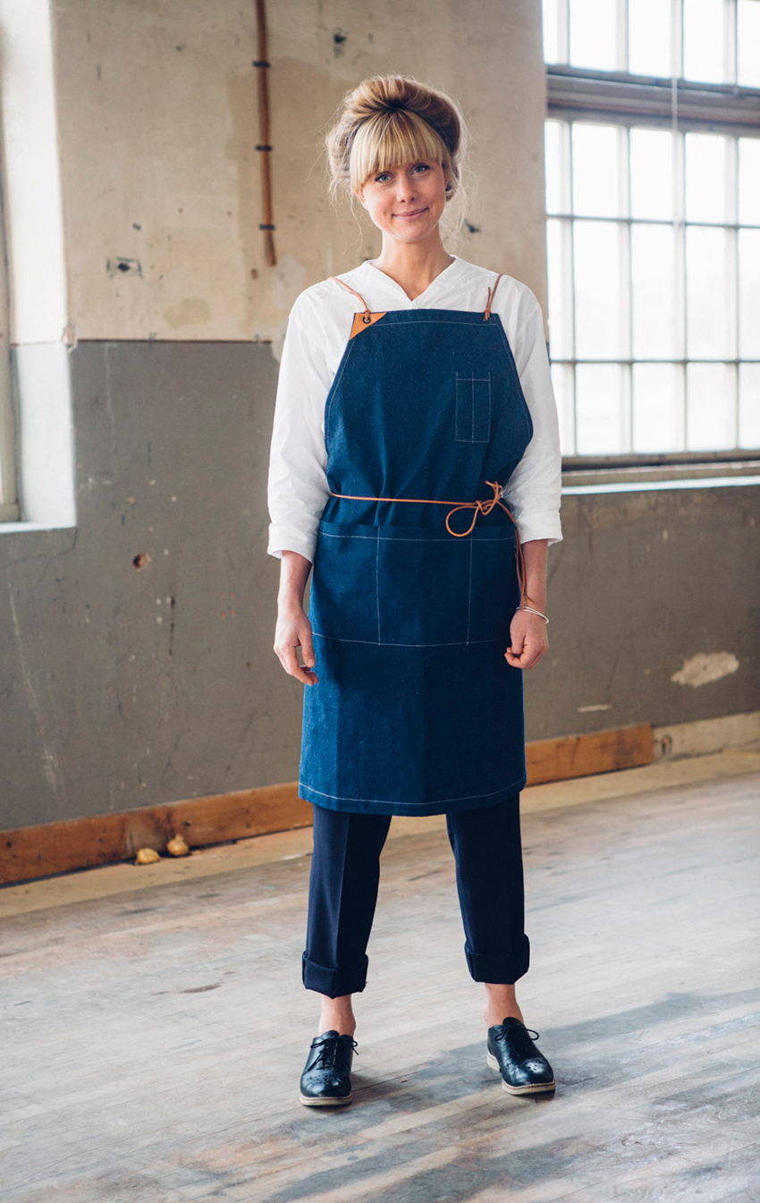 Apron denim